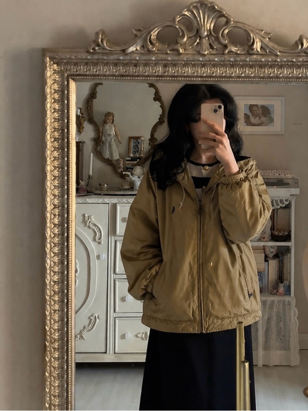 Polo Ralph Lauren Khaki Hooded Jacket